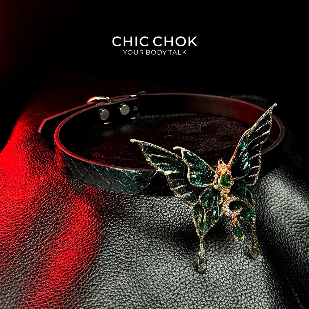 CHICCHOK Green Butterfly Fairy - Dancing Green Dream