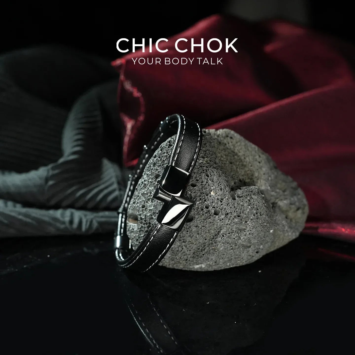 Silent Core - CHICCHOK - Bracelet, Crystal Bracelet