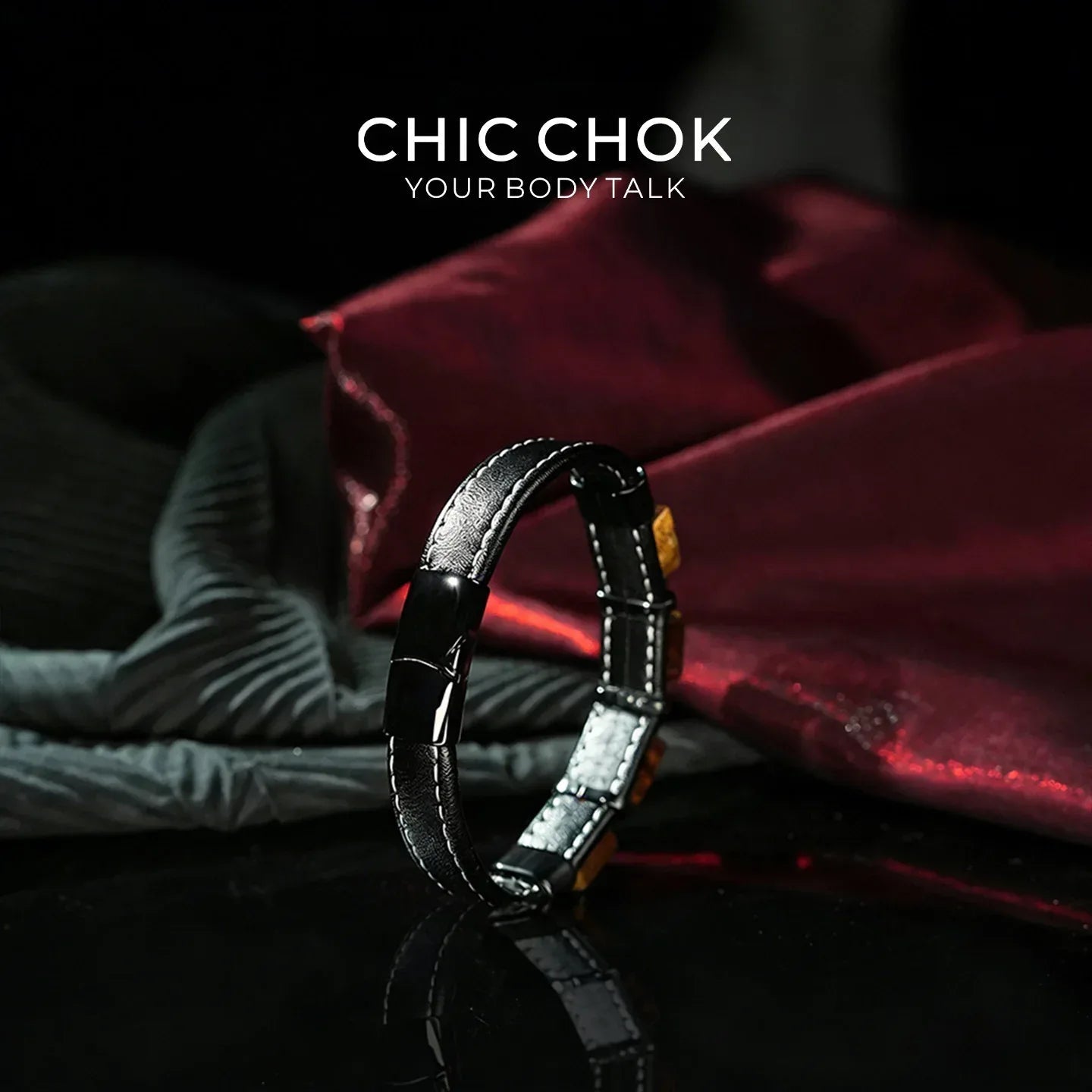 Golden Focus - CHICCHOK - Bracelet, Crystal Bracelet