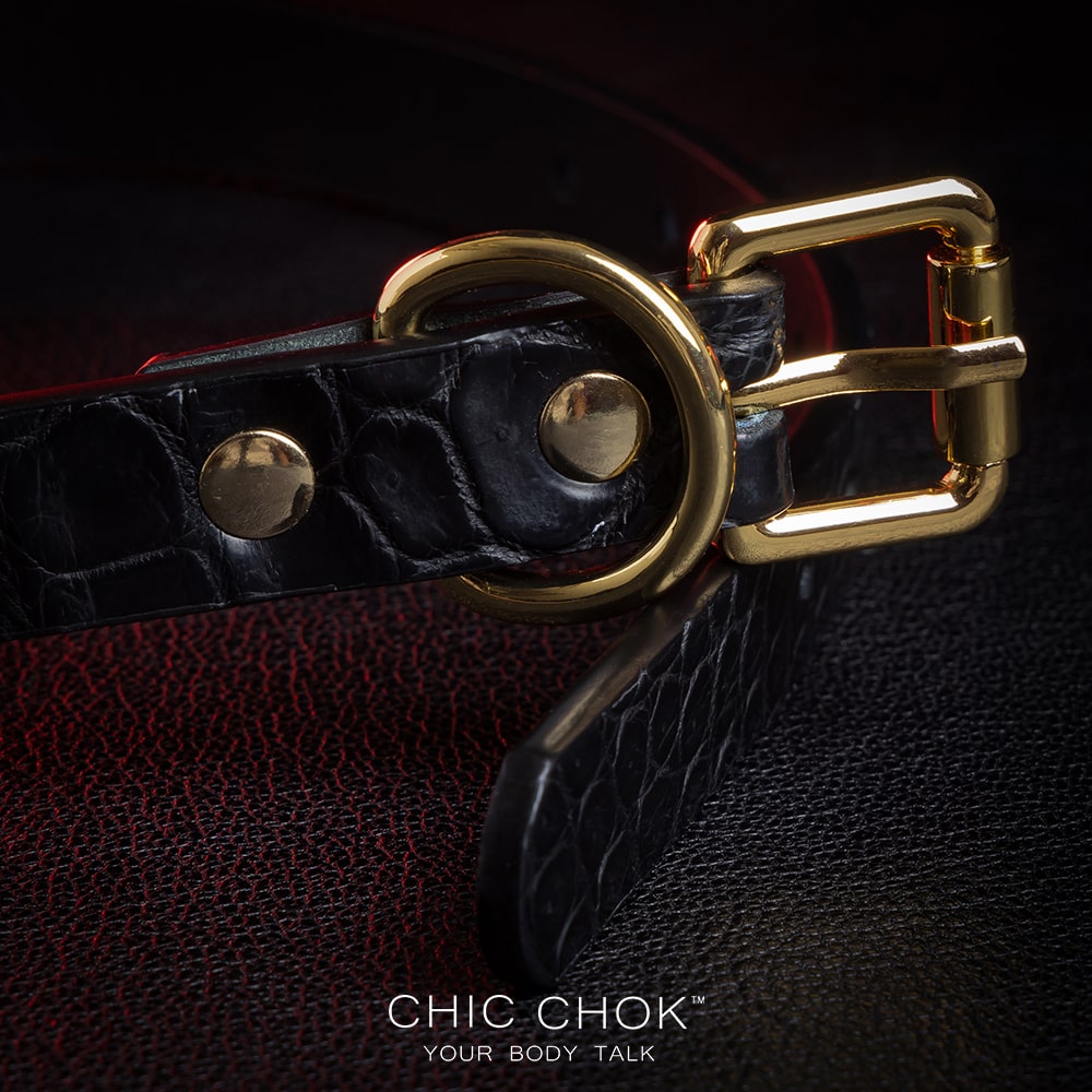 Rose Gold hardware belt design bracelet, solid looking yet comfortable feeling while wearing it. Day wear bracelet matches casual or formal dress.