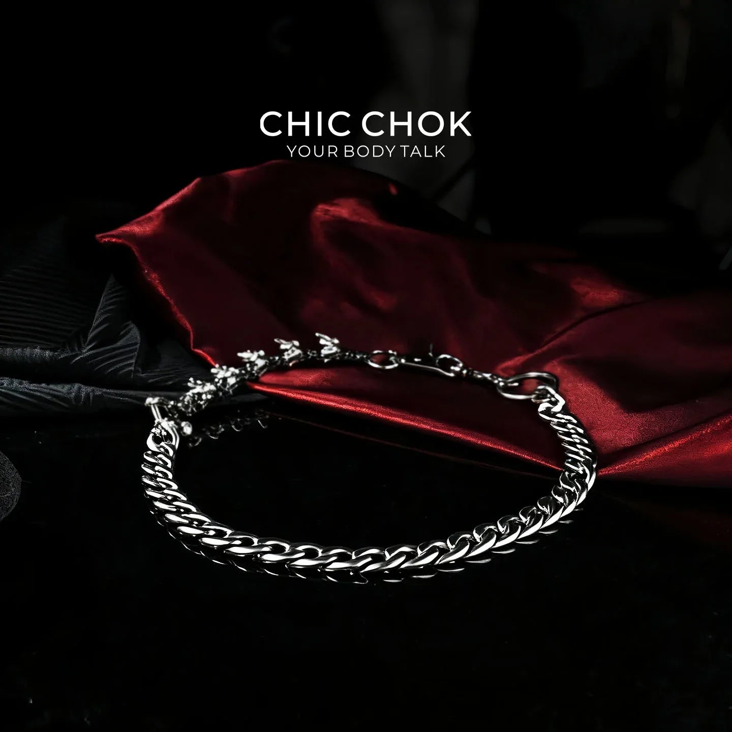 CHICCHOK [Dragon Shard] Leathersteel Pants Chain - CHICCHOK