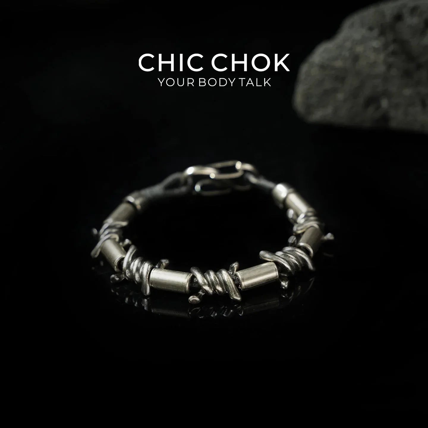 CHICCHOK [BARBED EDGE] INDUSTRIAL BRACELET - CHICCHOK