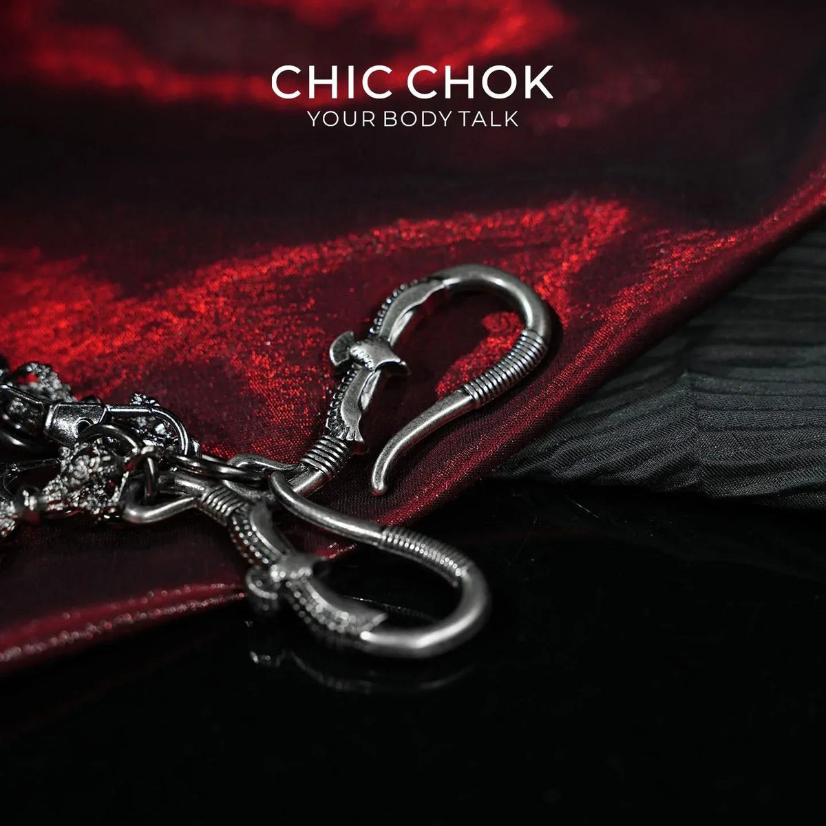 CHIC CHOK Handcrafted Metal Pants Chain - CHICCHOK - pants chain