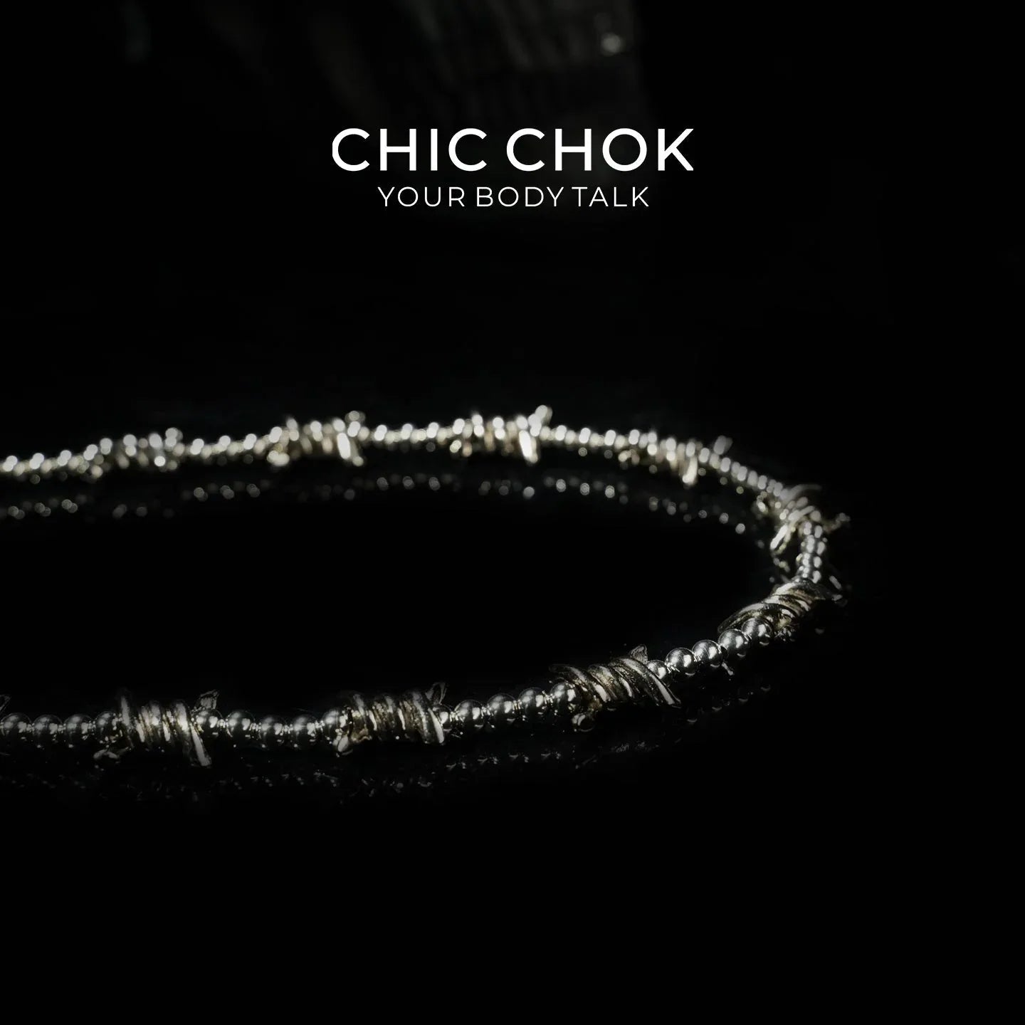 CHICCHOK [Steel Thorns] Heavy Metal Punk Necklace - CHICCHOK