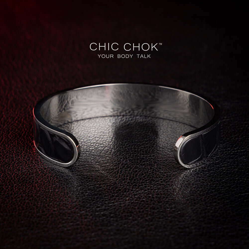 chicchok [Baron Crow] Metallic bracelet Couple Gifts, Farewell Gift handmade