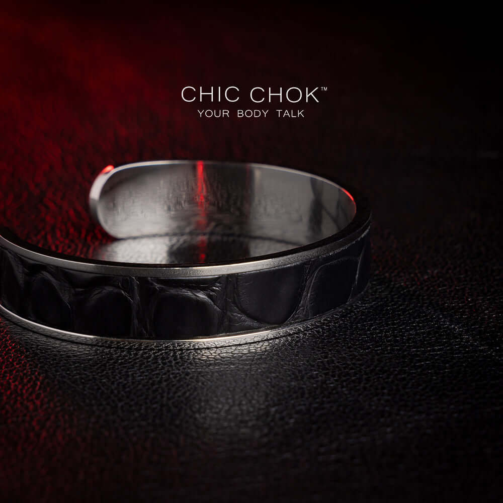 chicchok [Baron Crow] Metallic bracelet Couple Gifts, Farewell Gift handmade